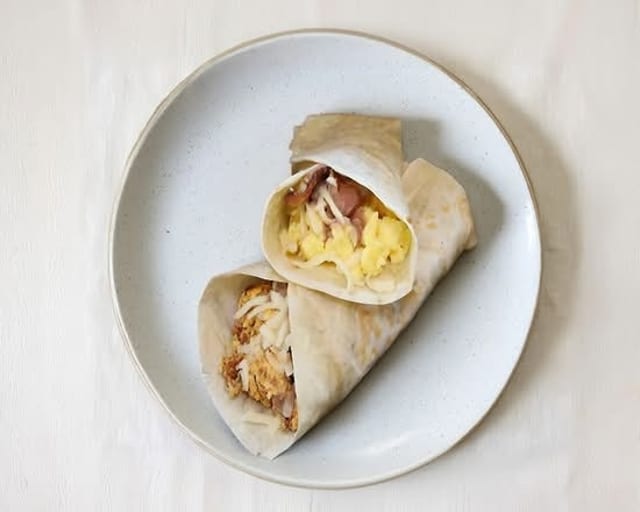 10" Breakfast Burrito.