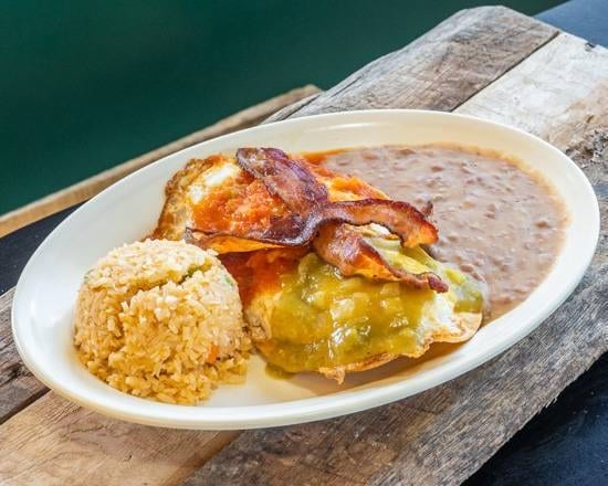 #3 Huevos Divorciados Plate.