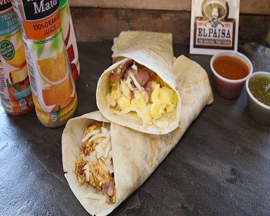 Breakfast Burrito 10".