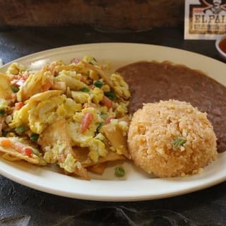 #1 A La Mexicana Plate